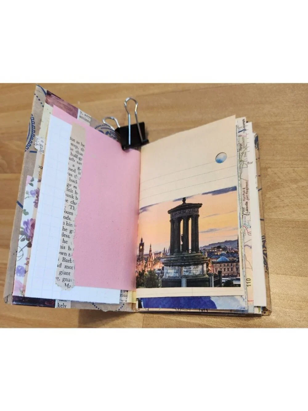 Handmade Junk Journal 56 pages Pocket Notes